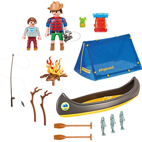 PLAYMOBIL® Family Fun Maxi Βαλιτσάκι Κατασκήνωση Στην Εξοχή (9323) image 2