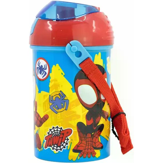 Παγούρι Stor Marvel Spiderman & Friends 450ml image 1