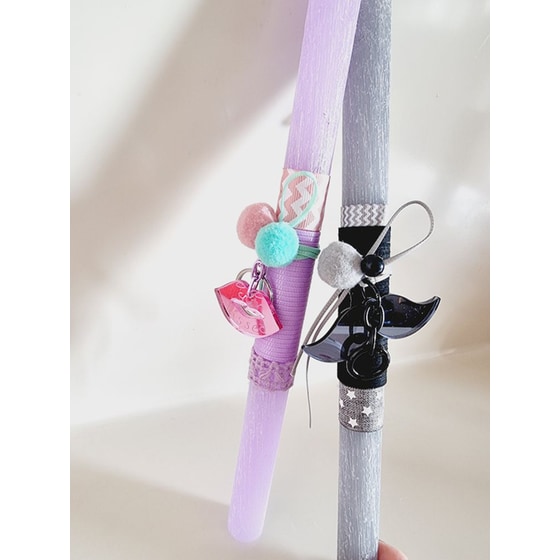 Λαμπάδα Perfect Match με Μπρελόκ Plexi Μουστάκι image 3