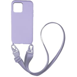 Θήκη Samsung Galaxy A03 4G - Sonique Carryhang Liquid Silicone Strap - Λιλά