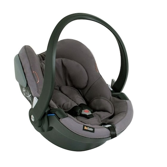 Κάθισμα Αυτοκινήτου Besafe Izi Go X 1 Βρεφικό έως 4 ετών με Ζώνη Αυτοκινήτου - Γκρι/Μαύρο image 0