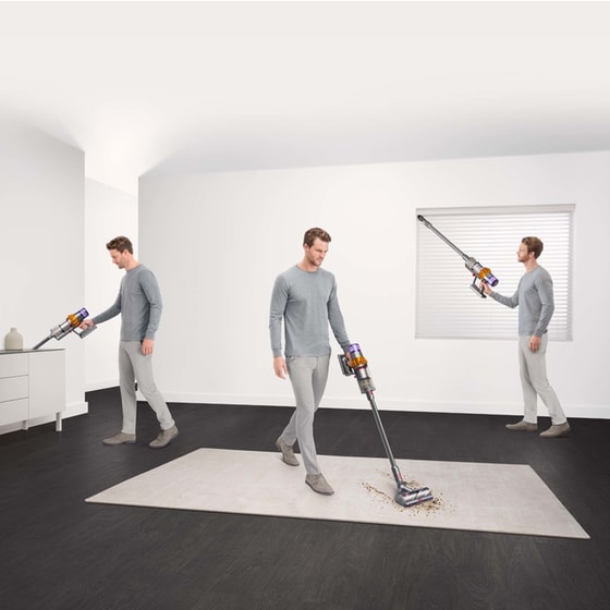 Σκούπα Stick DYSON 394451-01 V15 DETECT Absolute 0.76 L 25.2 V - Ασημί image 7