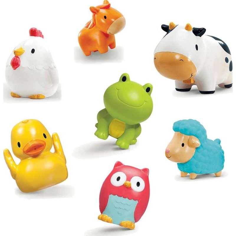 MUNCHKIN Παιχνίδια Μπάνιου Munchkin Farm Bath Squirts - 8 τμχ