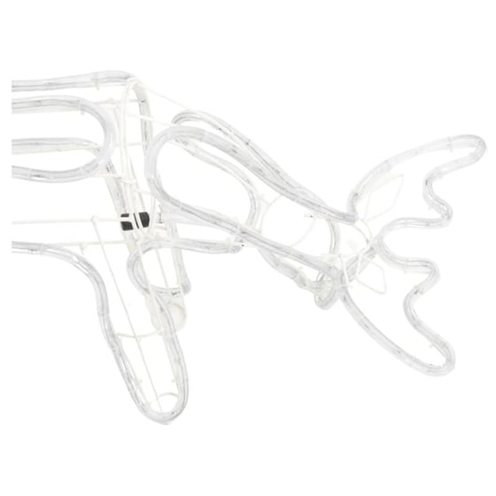 Χριστουγεννιάτικο Διακοσμητικό Τάρανδος VidaXL 73x31x45cm - Ψυχρό Λευκό image 1