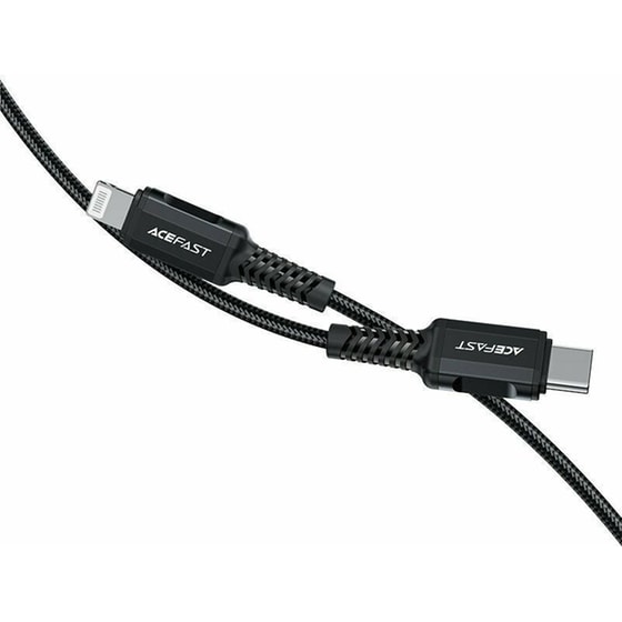 Καλώδιο Σύνδεσης Acefast C4-01 Usb-c Σε Lightning Braided 3.0a 30w Apple Certified Mfi 1.8m. Μαύρο image 4