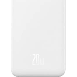 Powerbank Baseus Magnetic Mini 5000mAh - Λευκό