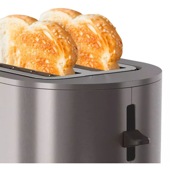 BLACK & DECKER ES9600170B 2 Θέσεων 900W Ασημί image 2