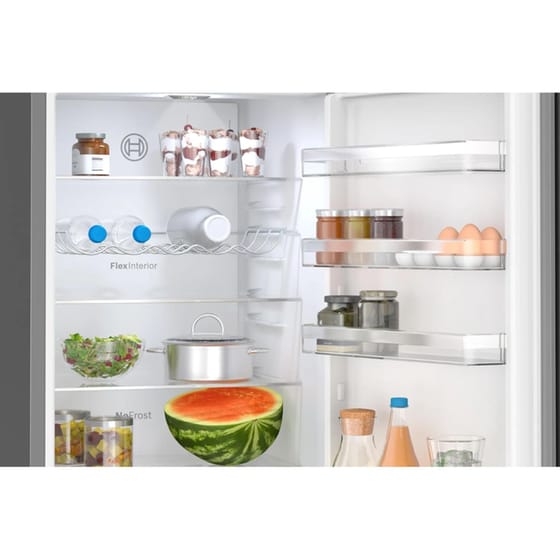 BOSCH KGN392XCF Ψυγειοκαταψύκτης Full No Frost 363 Lt Μαύρο Antifinger image 4