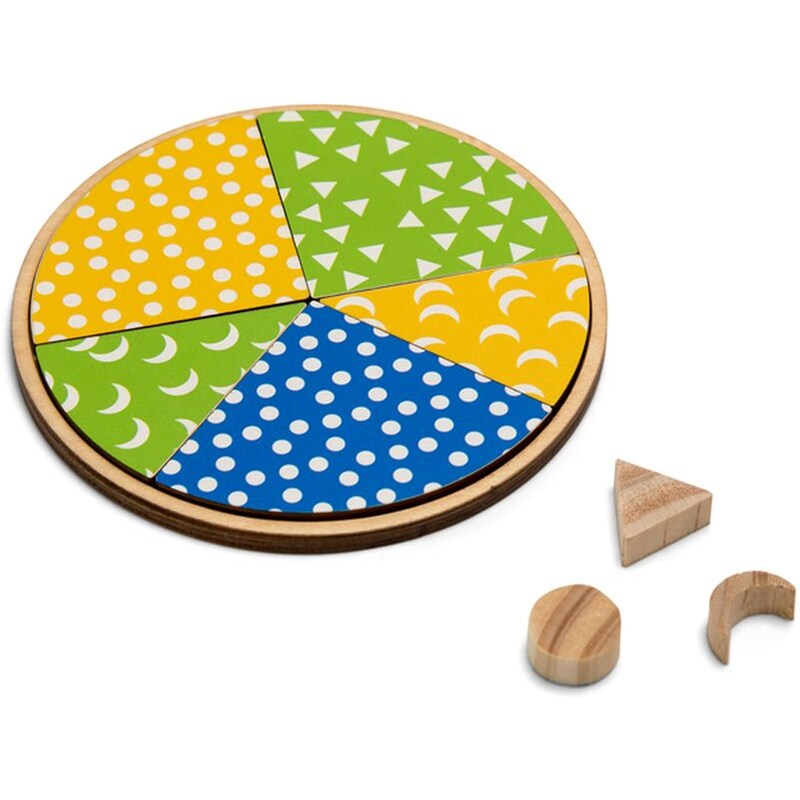 Ξύλινο Παιχνίδι BS Toys Spin And Match