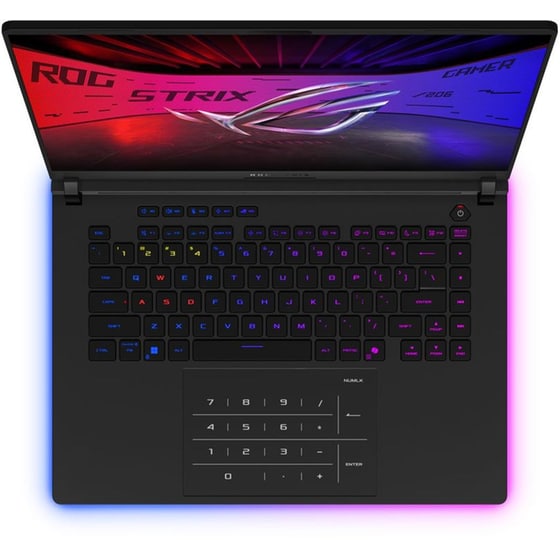 Asus ROG Strix SCAR 16 G635LW-RW027X 16'' 2.5K Mini LED 240Hz (Core Ultra 9-275HX/64GB/2TB SSD/GeForce RTX 5080/Win11Pro) Off Black Laptop image 2