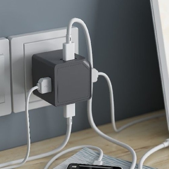 Powercube Allocacoc DH1253 - Γκρι image 1