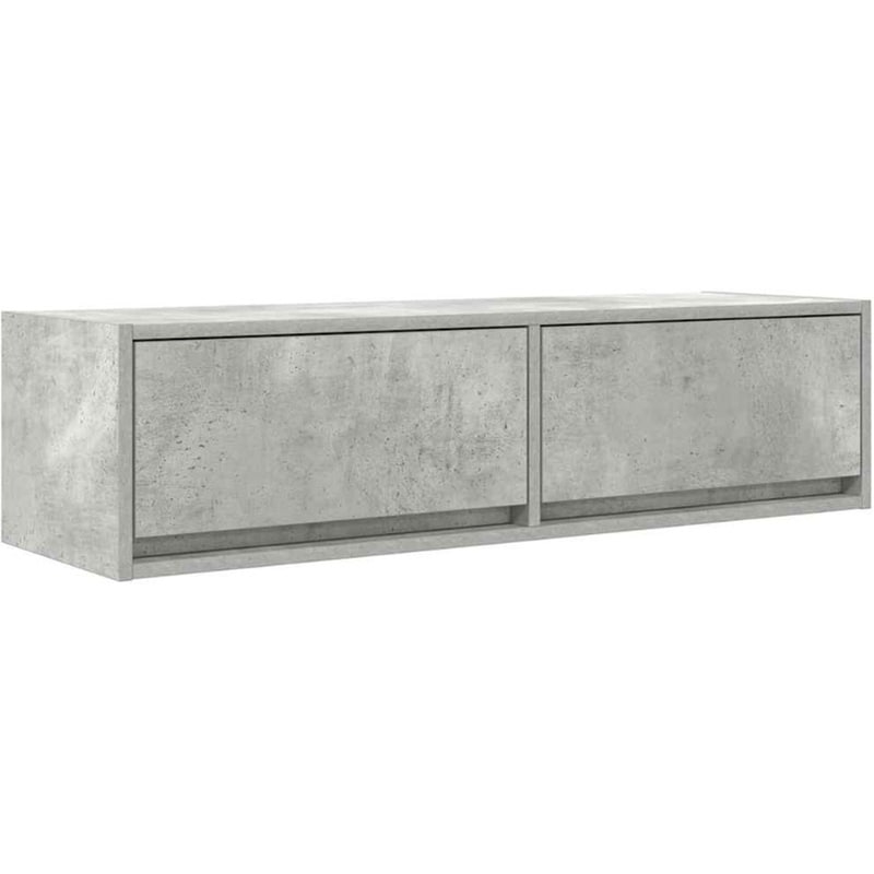Έπιπλο Τηλεόρασης VidaXL 100 x 31 x 25,5 cm - Γκρι Σκυροδέματος