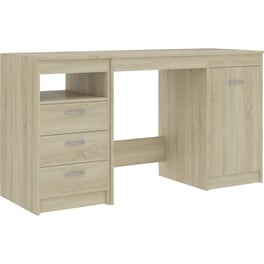 Γραφείο Μελέτης VidaXL από Μοριοσανίδα 140x50x76cm - Μπεζ