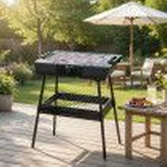 Ηλεκτρική Ψησταριά BBQ HOME VERO HV-EBBQ2000 2000 W Μαύρο image 3