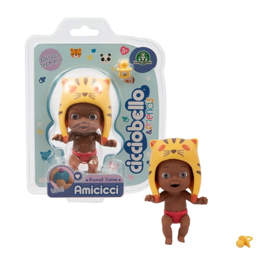 Cicciobello Amicicci Κουκλάκι Animal Cuties (5 Σχέδια) image 3
