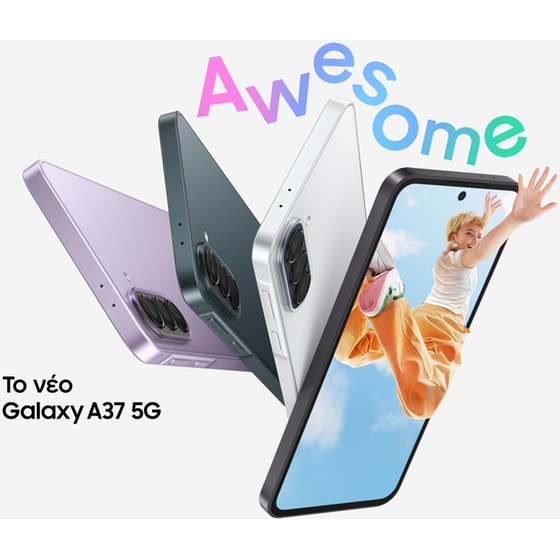 Samsung Galaxy A37 5G 256GB - Awesome White image 2