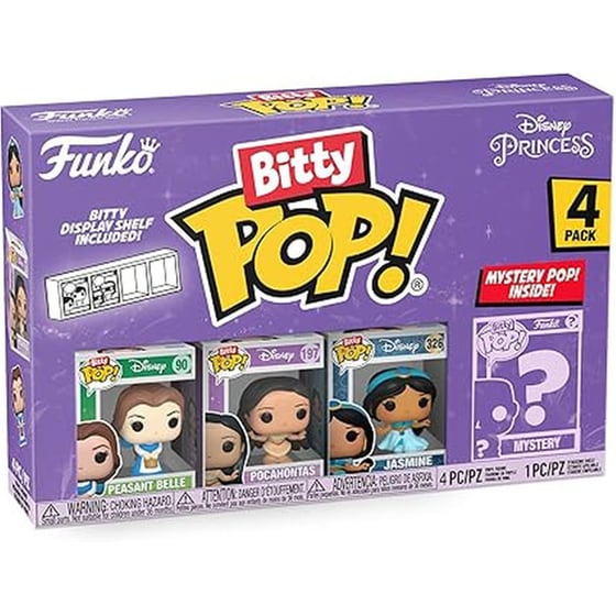 Funko Bitty Pop! - Disney  - Belle/Pocahontas/Jasmine 3-pack image 0
