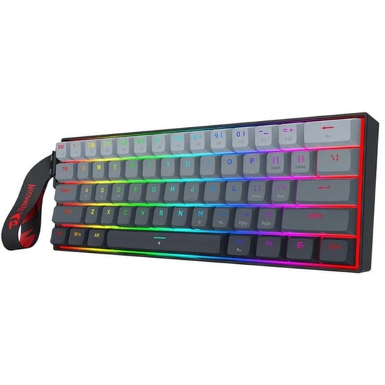 Redragon Fizz RT K617GGB-RGB-MP Ενσύρματο Gaming Μηχανικό Πληκτρολόγιο με Magnetic διακόπτες - Μαύρο (US) image 2