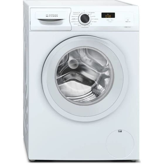 PITSOS WF4J06M8 8 kg 1.400 Στροφές Λευκό Πλυντήριο Ρούχων image 0