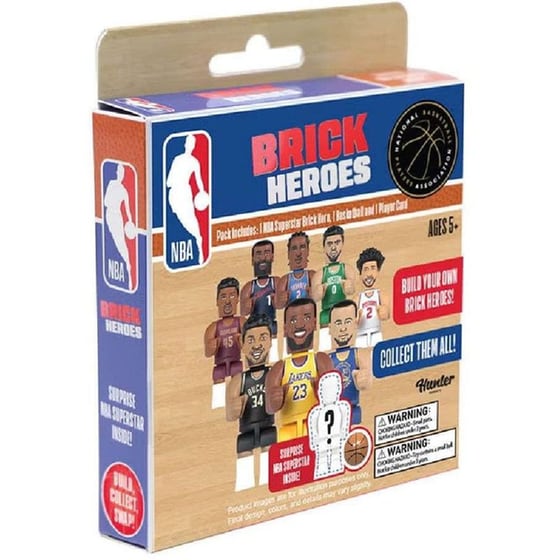 Φιγούρα NBA Superstar Brick Heroes - 1 Τμχ image 1