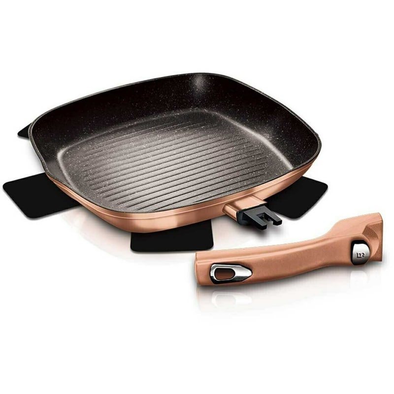 Τηγάνι BERLINGER HAUS BH-1950 28 cm Rose Gold BERLINGER HAUS