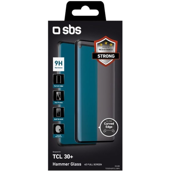 Προστατευτικό οθόνης TCL 30 Plus - Sbs 4D Full Glass image 1