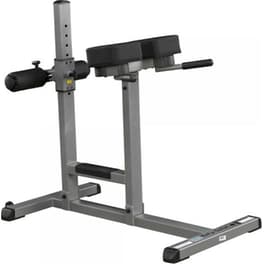 Ραχιαίων Πάγκος Γυμναστικής Body-Solid Back Hyperextension GRCH322 114x66x109cm - Γκρι/ Μαύρο
