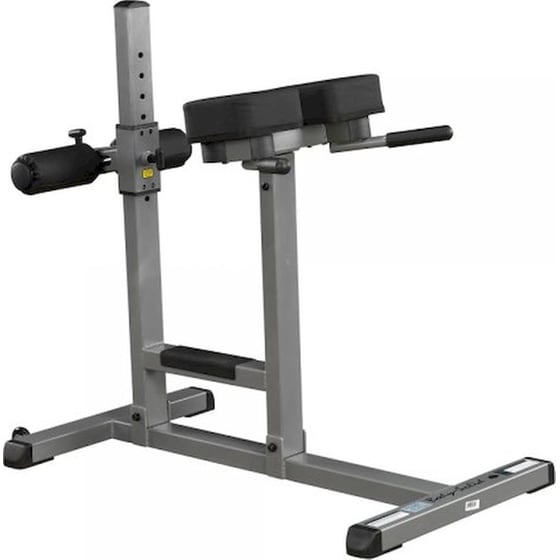 Ραχιαίων Πάγκος Γυμναστικής Body-Solid Back Hyperextension GRCH322 114x66x109cm - Γκρι/ Μαύρο image 0