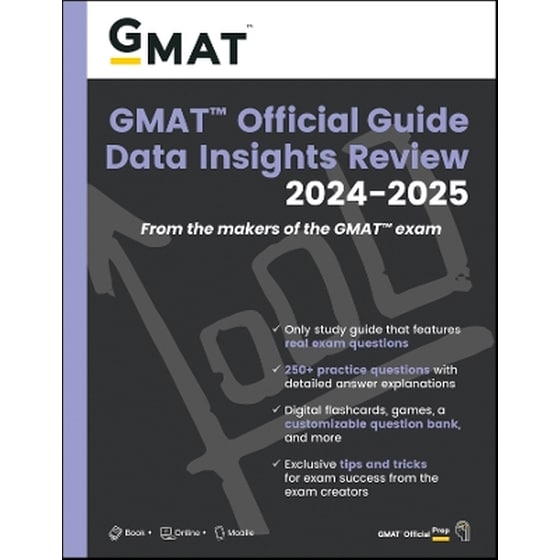 GMAT Official Guide Data Insights Review 2024-2025: Book + Online Question Bank image 0