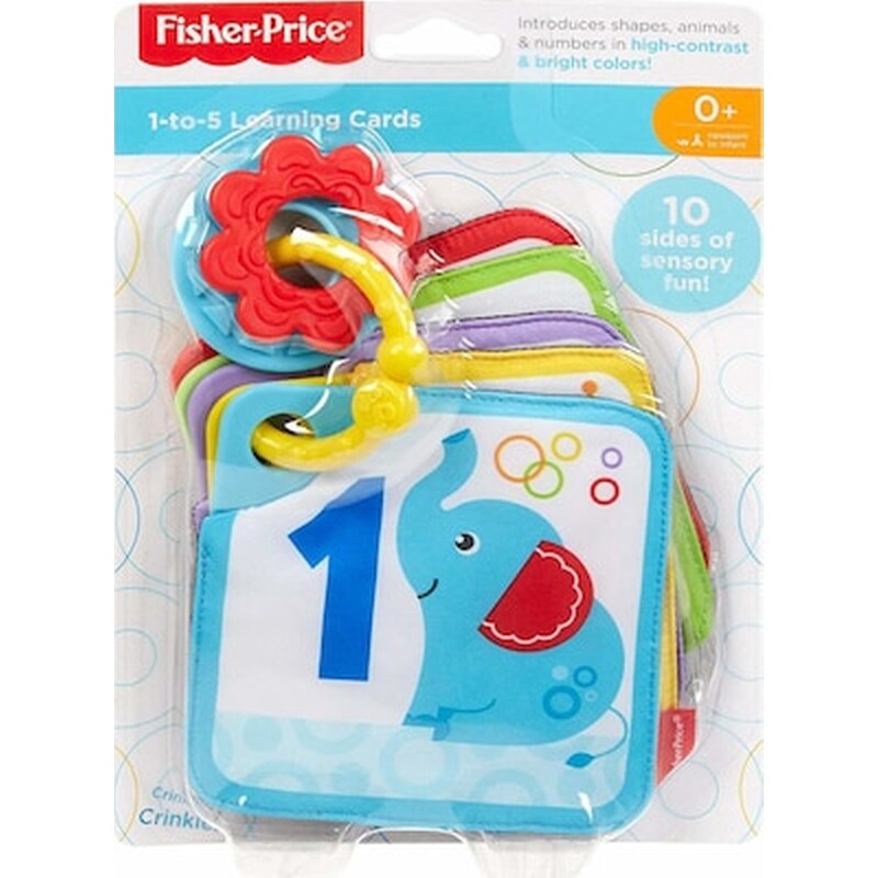 Fisher Price Μαλακές Κάρτες 1 Έως 5