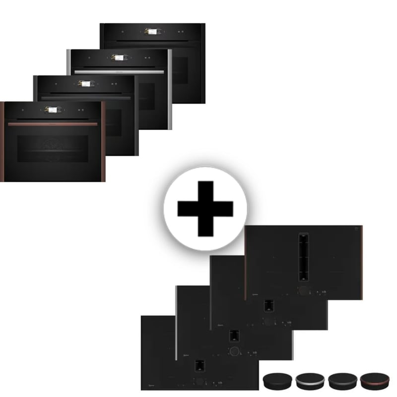 NEFF C29FS3AY0 V68YYX4C0 47 Lt Flex Design Εντοιχιζόμενος Σετ Φούρνος και Εστία