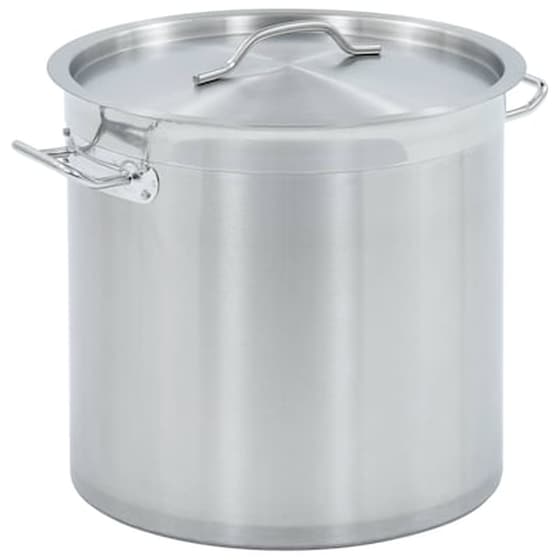 Μαρμίτα VIDAXL Από Ανοξείδωτο Ατσάλι 32 x 32 cm 25 L Inox image 0