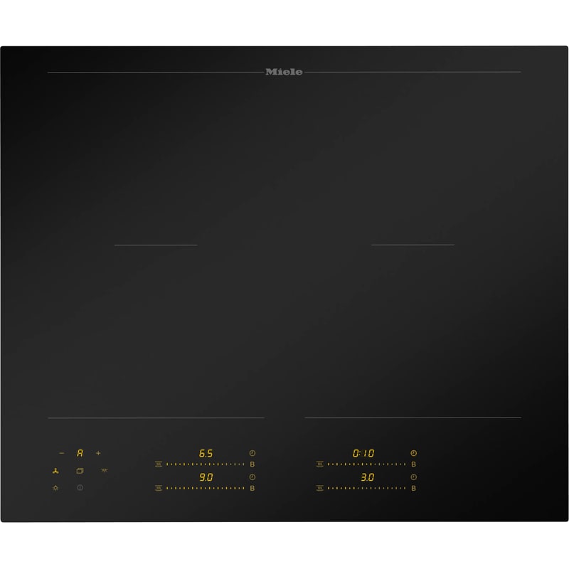 MIELE KM8565 FL 62 cm Μαύρο Εστία Επαγωγική Αυτόνομη