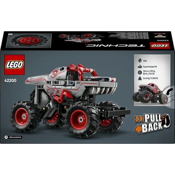 LEGO® Technic Monster Jam™ ThunderROARus™ Pull-Back (42200) image 8