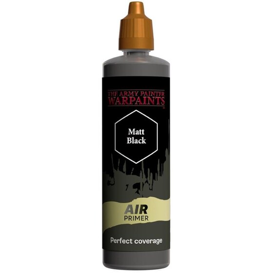 The Army Painter - Air Primer Matt Black Χρώμα Μοντελισμού (100ml) image 0