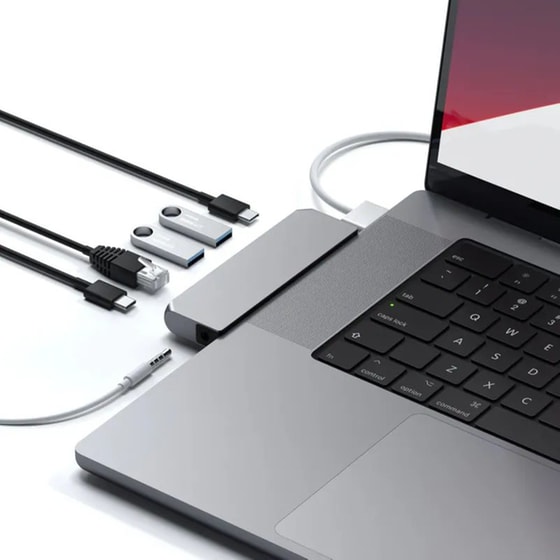 Satechi USB-C Pro Hub Mini Space - Γκρι image 2