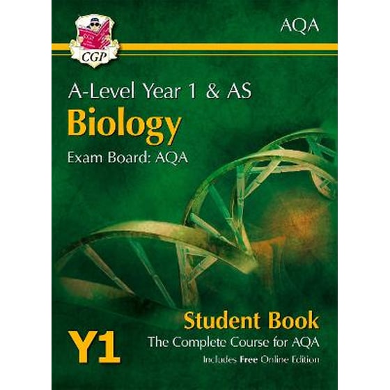 A-Level Biology for AQA: Year 1 & AS Student Book with Online Edition image 0