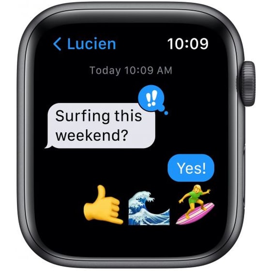 Apple Watch SE Space Grey Aluminium 44mm - Midnight Sport Band image 6