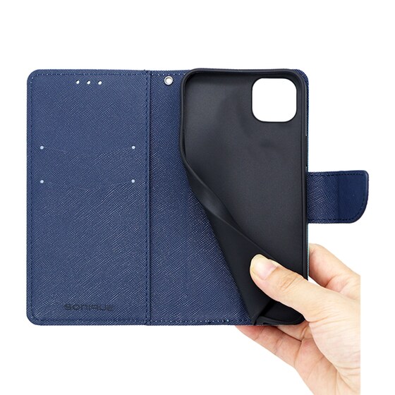 Θήκη Apple iPhone 14 Plus - Sonique Trend Book - Βεραμάν / Σκούρο Μπλε image 3