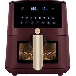 BERLINGER HAUS BH-9489 με Αποσπώμενο Κάδο 1400 W 5 L Κόκκινο Φριτέζα Αέρος