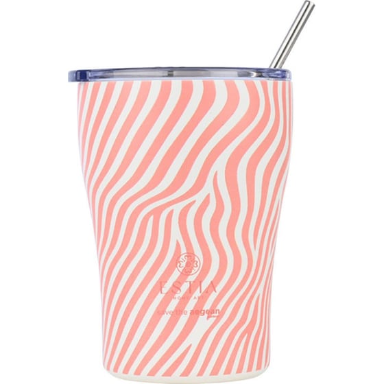 Κούπα Θερμός Καφέ Estia Home Art Save the Aegean Soft Ripple 350ml image 0