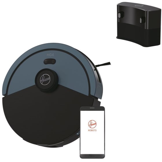 HOOVER HG430H011 για Σκούπισμα & Σφουγγάρισμα Metallic Harbor Blue Σκούπα Ρομπότ image 1