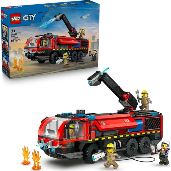 LEGO® City Πυροσβεστικό Φορτηγό Αεροδρομίου (60499) image 6