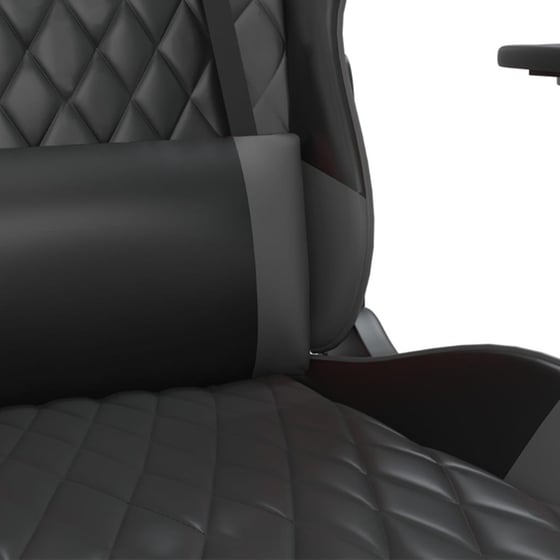 Καρέκλα Gaming VIDAXL 345515 από Τεχνητό Δέρμα - Γκρι image 5
