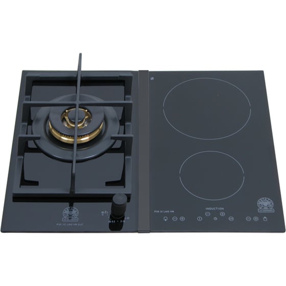 LA GERMANIA P651CILAGVN (GPL) 60.6cm Μαύρο Εστία Μεικτή Υγραερίου Αυτόνομη image 1