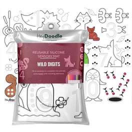 Χαλάκι Ζωγραφικής Hey Doodle Wild Digits Large