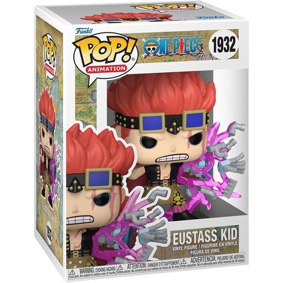 Funko Pop! Animation: One Piece - Eustass Kid #1932 image 1