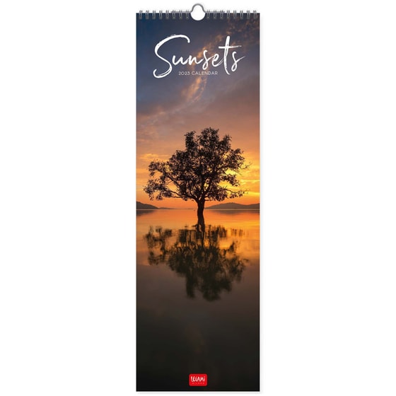 Ημερολόγιο LEGAMI 2023 12M Μηνιαίο Large Sunrise & Suns - 16 x 49 cm image 0