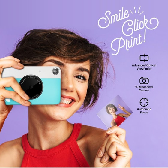 Instant Camera Kodak Printomatic - Μπλε image 3