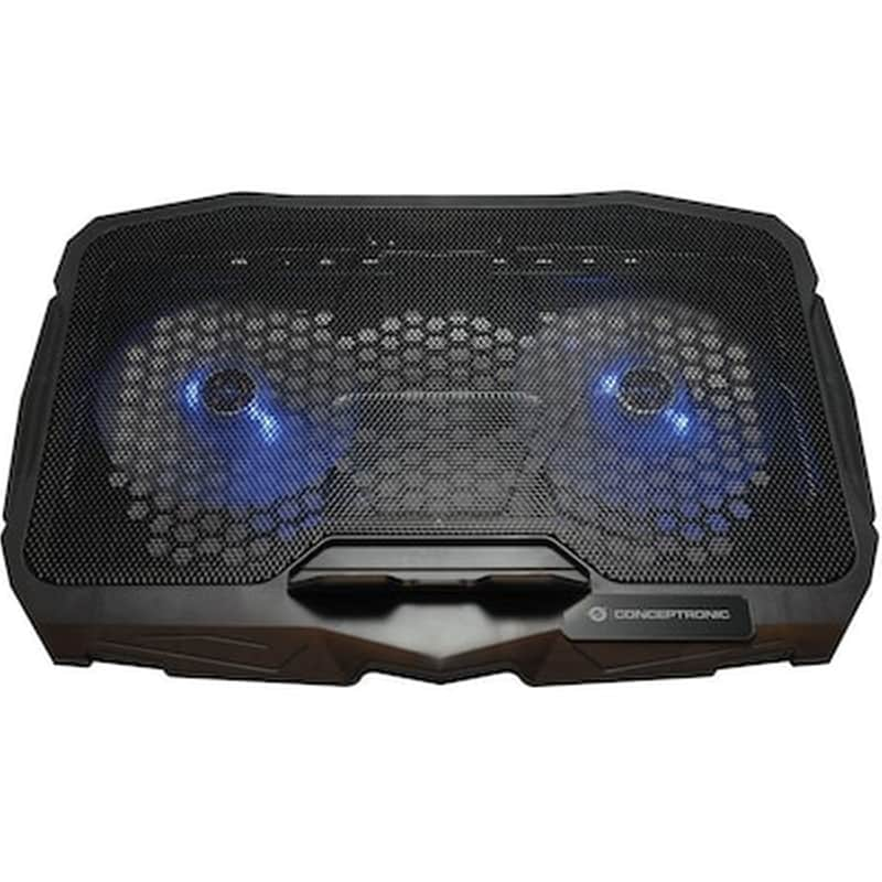 CONCEPTRONIC Βάση Laptop Conceptronic 2-fan Cooling Pad (17.0)/ Ergonomic